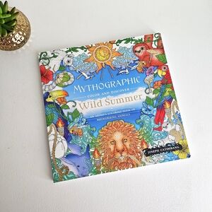 Mythographic: Color and Discover Wild Summer Coloring Book by Joseph Catimbang